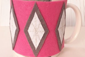 Накружечнік (чохол на кружку) з фетру - Опис
