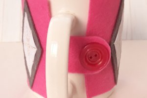 Накружечнік (чохол на кружку) з фетру - Опис