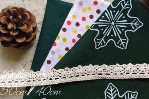 Набір новорічного бавовни сніжинки-конфетті