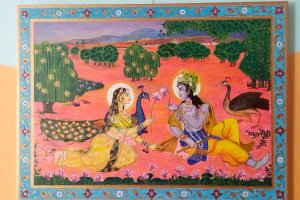 Радха і Крішна - Опис