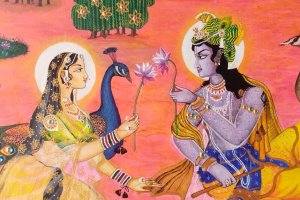 Радха і Крішна - Опис