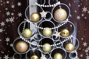 Новогодняя ёлка в  стиле лофт  - Описание