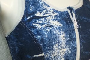 Спортивний комплект Jeans, бавовняний стрейч кулір - Опис