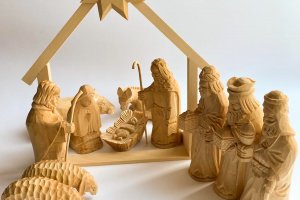 Вертеп, вертеп, рождественский декор