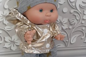Одяг для пупса Нінес доніл 26 см. Костюм. - Опис