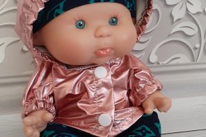Одяг для пупса Нінес доніл 26 см. Набір одягу для пупса - Опис
