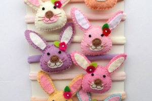 безрозмірні пов'язки на голову, зайчики (Yasia toys) - Опис