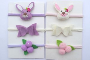 безрозмірні пов'язки на голову, зайчики (Yasia toys) - Опис