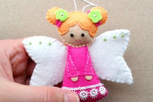 феєчки підвісні різнобарвні (Yasia toys дизайн) - Опис