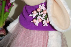 плюшевая овечка - Описание