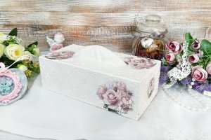 Салфетница короб настільна оригінальний подарунок - Опис