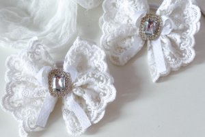 Мереживні бантики для школи - Опис