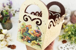 Короб органайзер уникальный подарок "Лето" - Описание