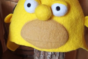 Набір вовняний для лазні - Опис