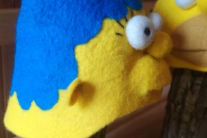 Набір вовняний для лазні - Опис