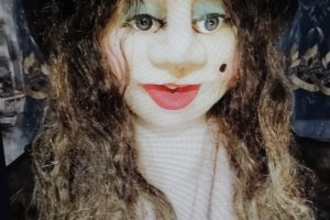 Робота Авторська лялька Ведьмочка на Хеллоуін