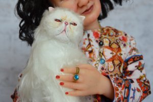 Портретная кукла  по фотографии  - Описание