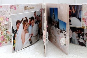 Большой свадебный альбом (с фотографиями заказчика)  - Описание