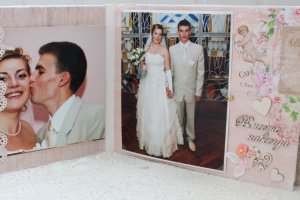 Большой свадебный альбом (с фотографиями заказчика)  - Описание
