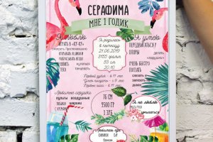 Дитяча метрика - Опис
