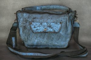 Женская кожаная сумка ручной работы - Описание
