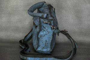 Женская кожаная сумка ручной работы - Описание