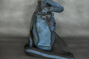 Женская кожаная сумка ручной работы - Описание