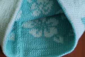 Работа Шапка двухсторонняя