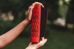 Крафтовий блокнот з натуральної шкіри - Опис