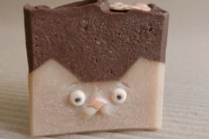 Натуральне мило з нуля ′Кавові котики′ - Опис