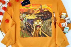 Робота Світшот Рік і Морті rick and morty