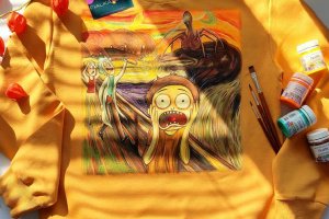 Свитшоты Год и Морти rick and morty - Описание