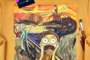 Свитшоты Год и Морти rick and morty - Описание