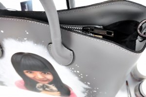 Кожаная сумка с Вашим фото ручная роспись - Описание