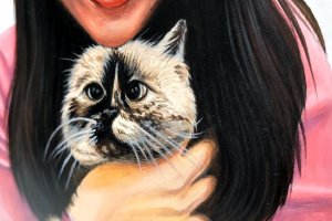 Кожаная сумка с Вашим фото ручная роспись - Описание