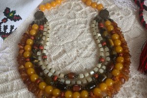 Ожерелье "Осеннее" " - Описание