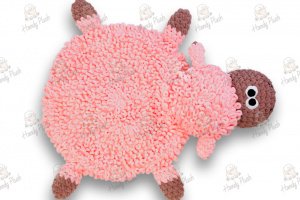 Мягкая игрушка Барашек Свен Розовый - Описание