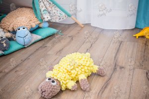 Робота М'яка іграшка Овечка Жовта