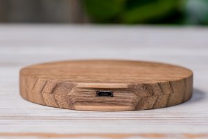 Бездротова зарядка для телефона з гравіюванням «iCharge» - Опис