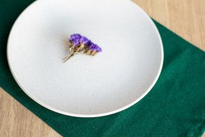 Серветка лляна зелена - Опис