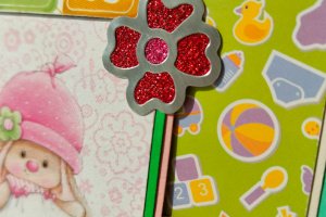 Листівка "New baby" - Опис