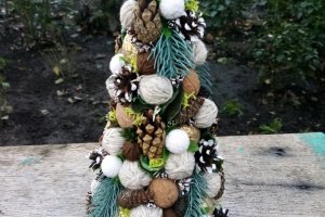 Ёлочка. Ручная работа.