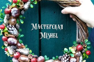 Венок. Новогодний декор
