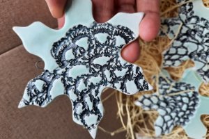Робота Керамічна Сніжинка