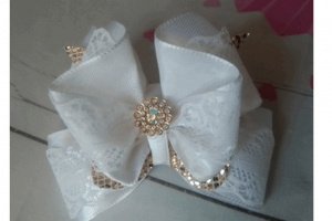 Бантики - резиночки для дівчаток - Опис