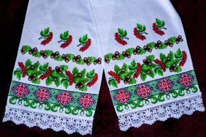 Рушник на свадьбу, иконы, под ноги, каравай, свадебный - Описание