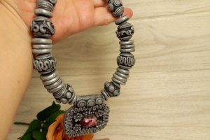 Комплект украшений в этно-стиле. - Описание