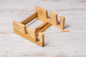 Подставка на кухонный стол для двух деревянных досточек - Описание
