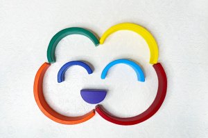 Игрушка Радуга дерево подарок малышу - Описание
