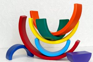 Игрушка Радуга дерево подарок малышу - Описание